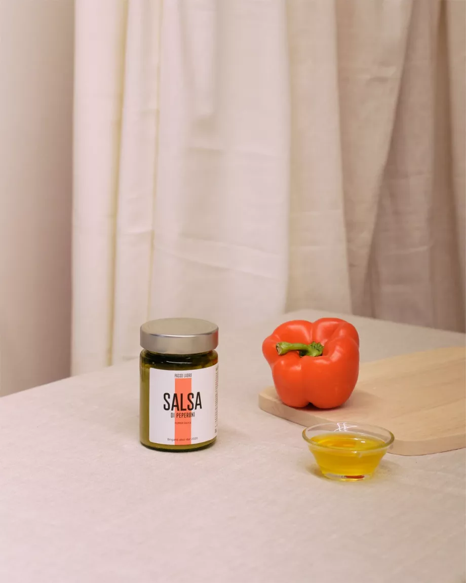 Salsa di peperoni bio 300g