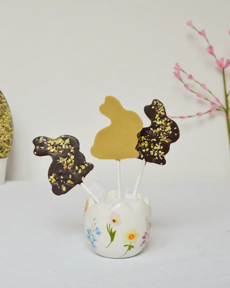 Coniglietto di cioccolato al Pistacchio bio